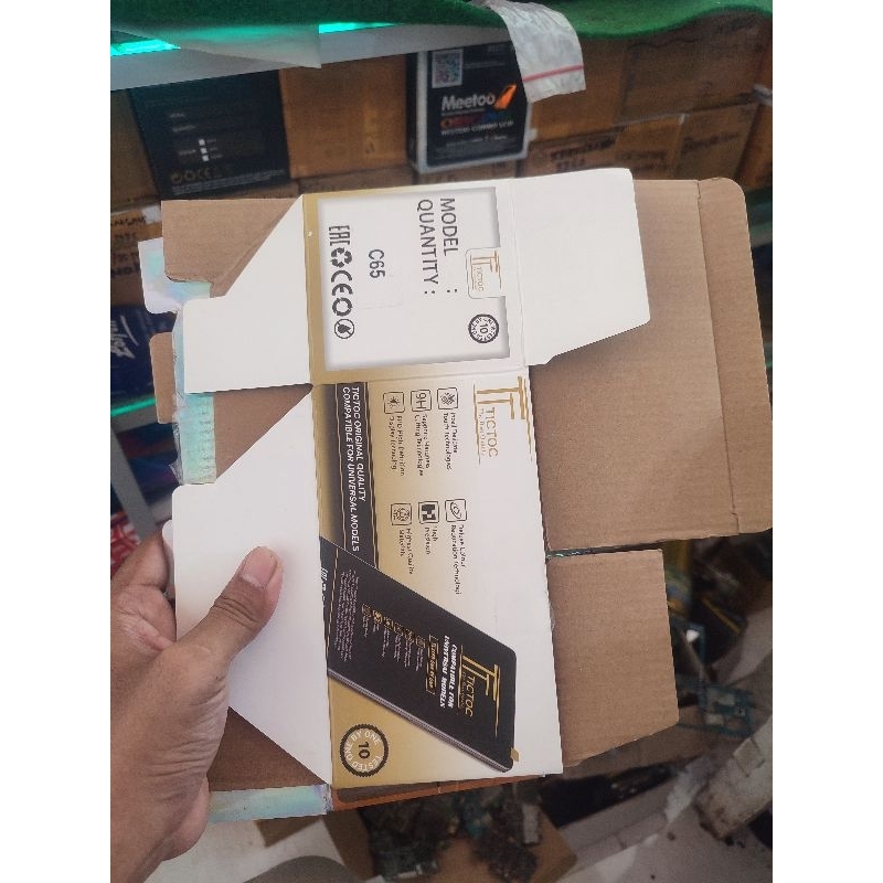 

dos paking bekas lcd / dos lcd