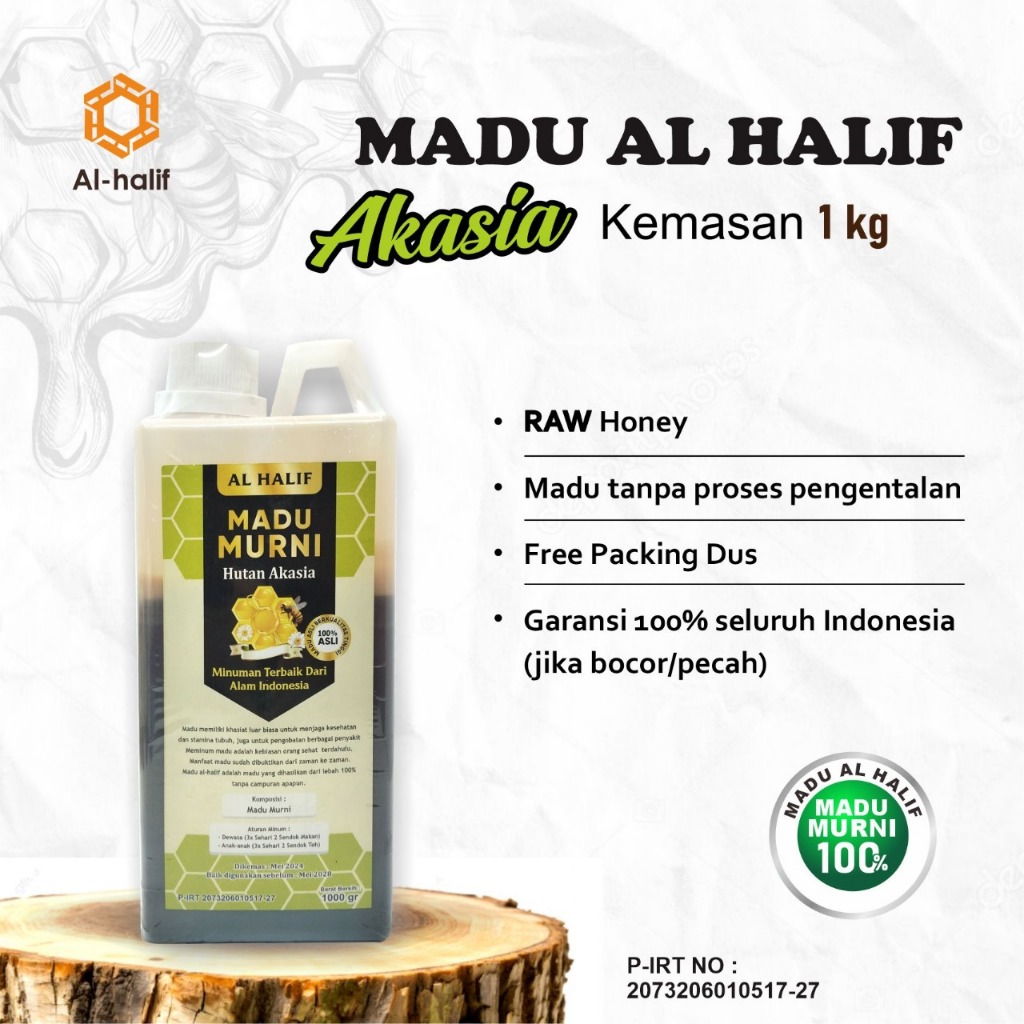 

madu murni asli 100%/madu murni 1kg/madu murni akasia 1kg