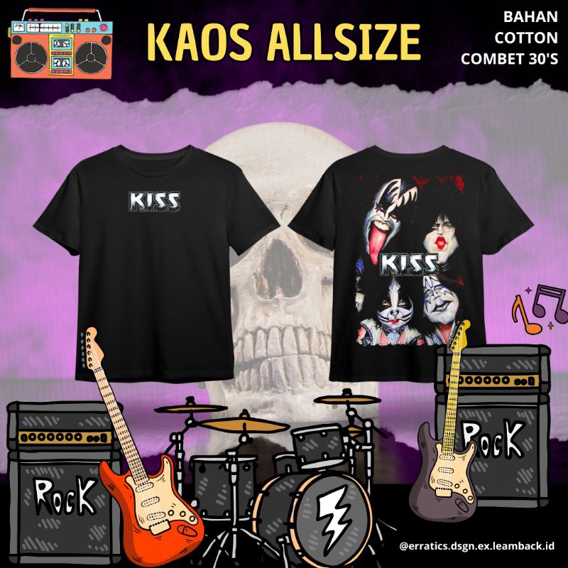 KAOS KISS / KISS  / KAOS ALLSIZE BAND / KAOS MUSIC / KAOS BAND
