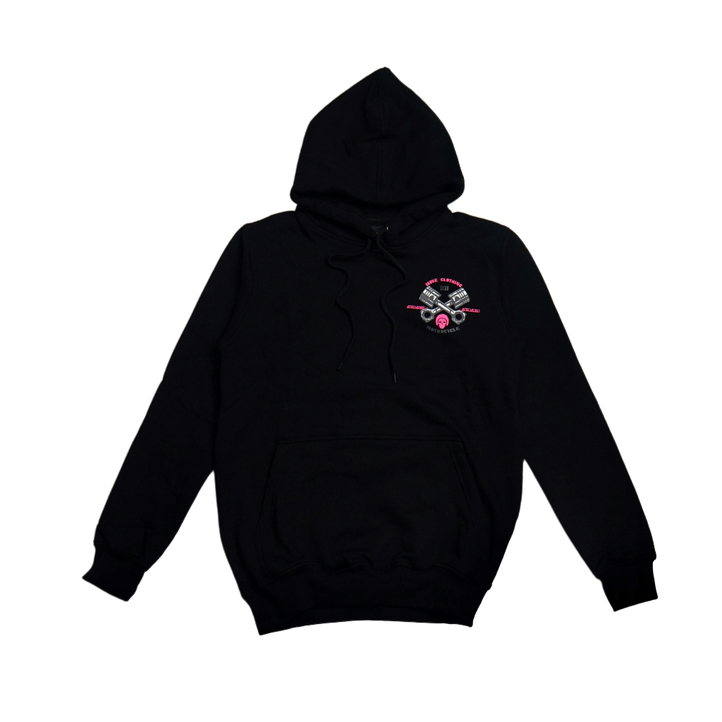 ISSUE CLOTHING - TETTERENA - SWEATER HOODIE PULLOVER - BLACK
