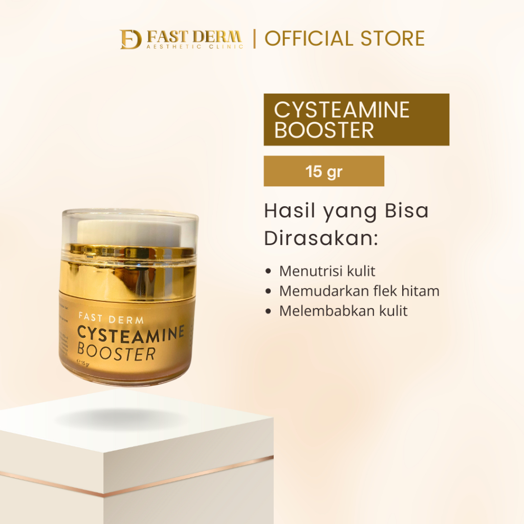 Fast Derm Aesthetic Clinic | Cysteamine Booster Skincare untuk Flek