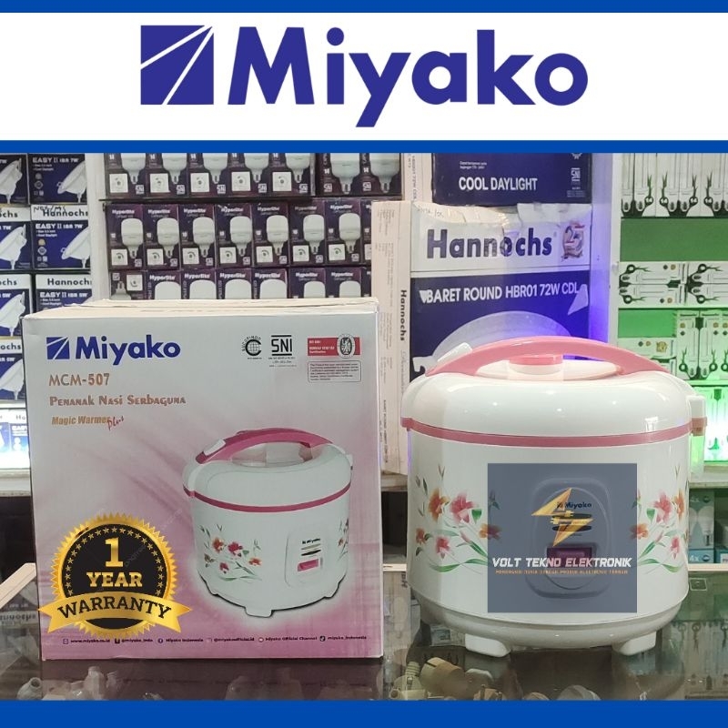Magic Com Miyako 1,8 Liter MCM-507 / Penanak Nasi Miyako MCM 507