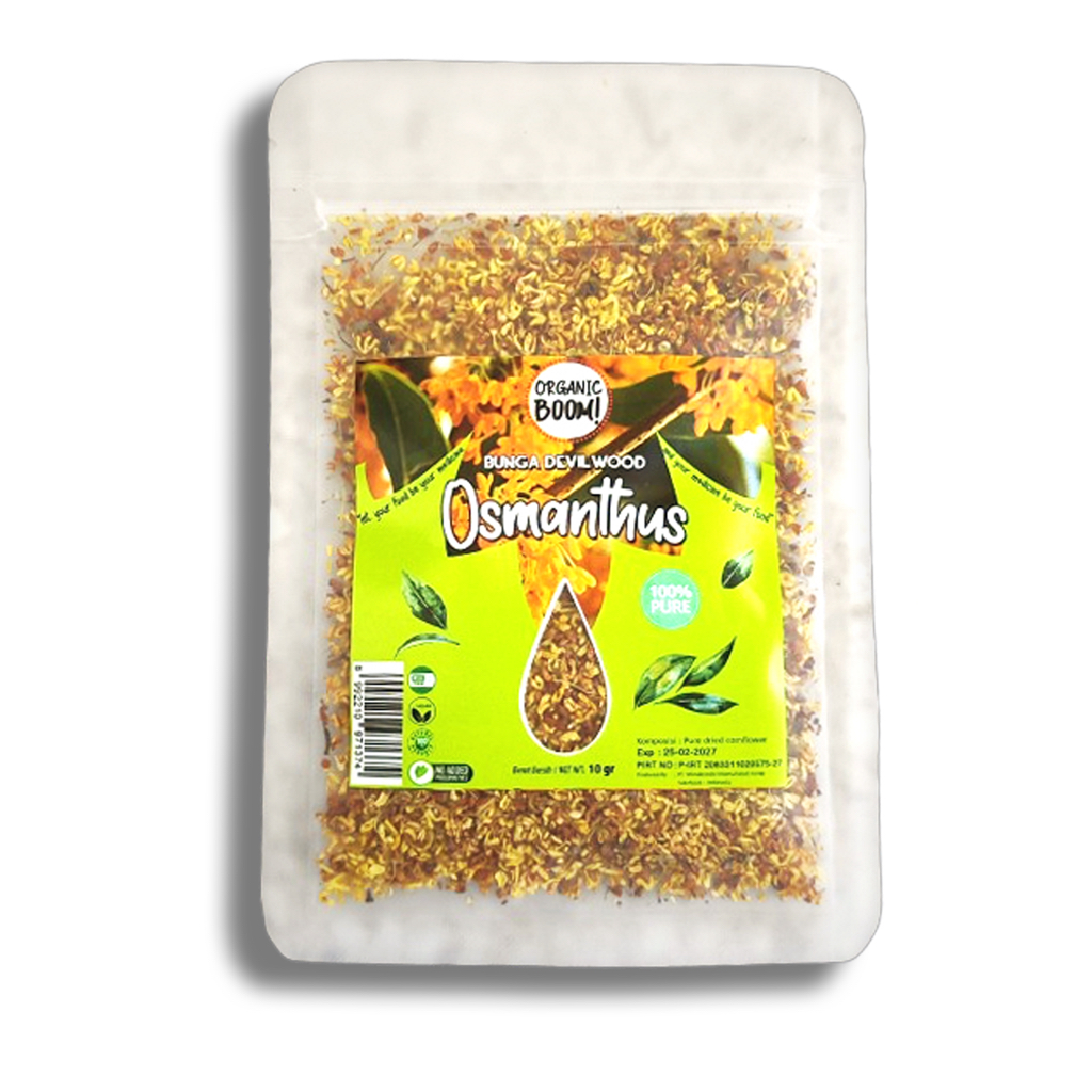 

Organic Boom! - Osmanthus Dried 25g Bunga Devil Wood