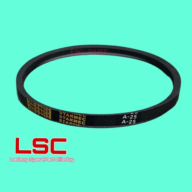Vbelt A25 Van Belt Mesin Cuci A 25 V-belt V Belt A-25