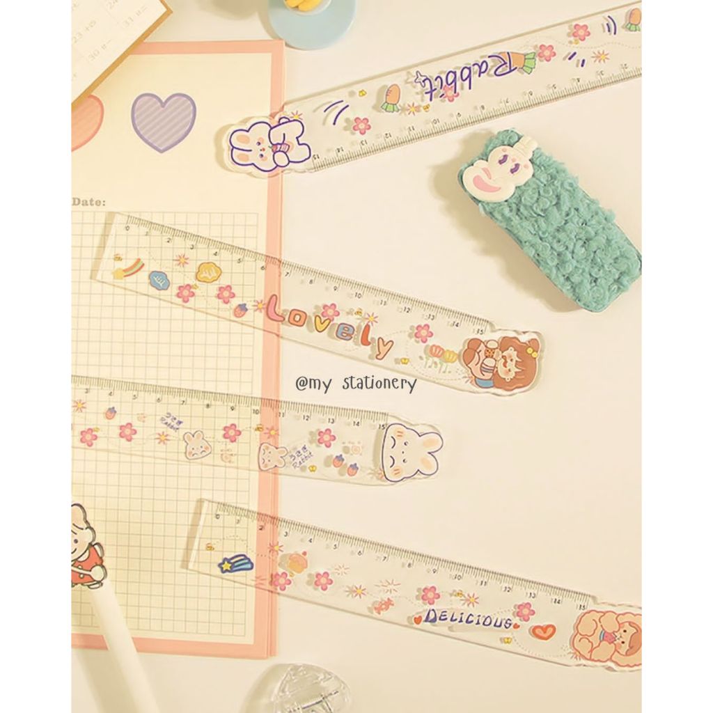 

⭐my stationery⭐ Penggaris Lucu 15 Cm Penggaris Anak Pelajar Mahasiswa Motif Astronot Penggaris funny karakter 15cm Pengaris