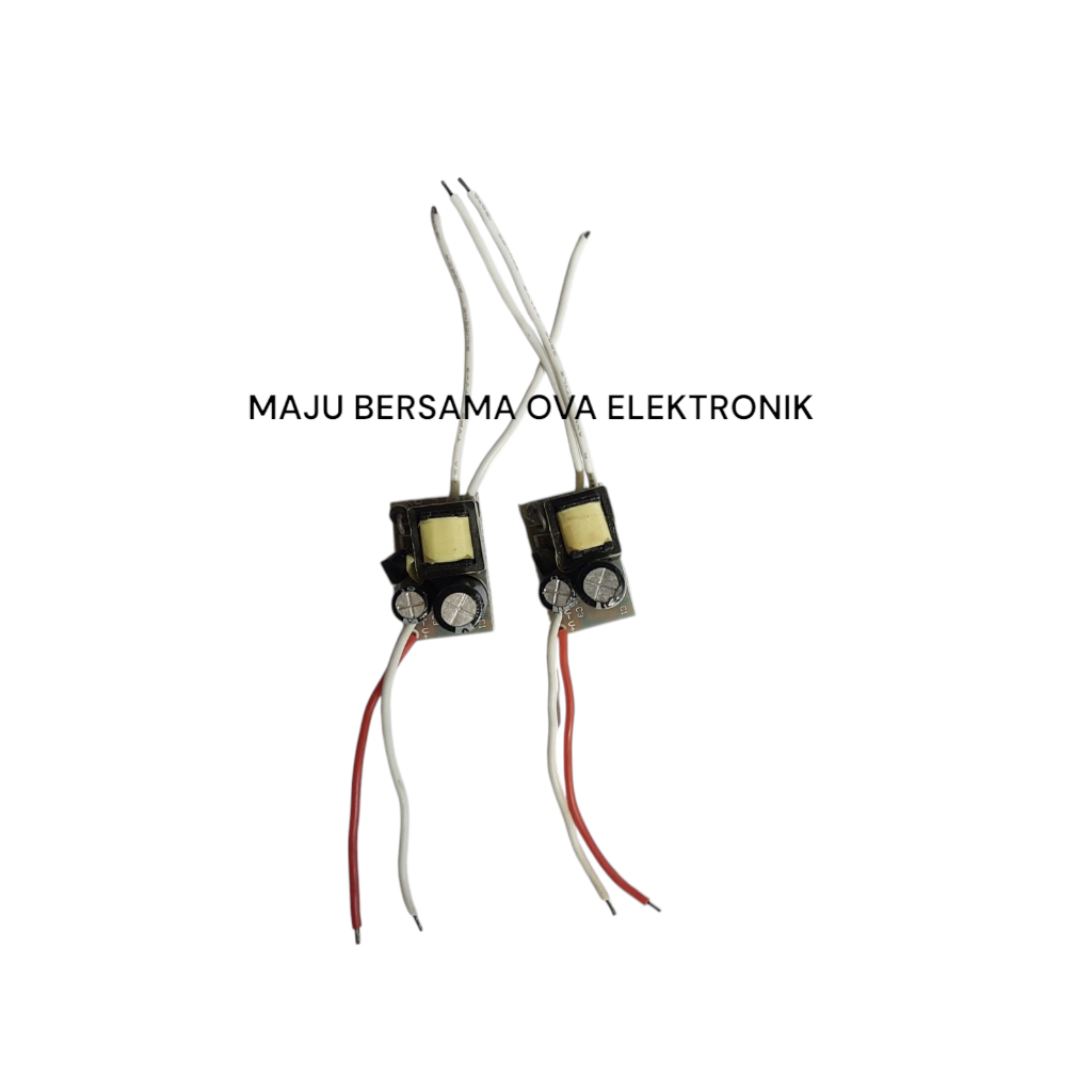 Led Driver 3Watt+Chip mata lampu 3 wat isi 1pcs