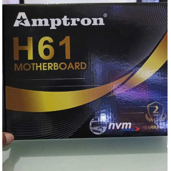 Jual Motherboard Amptron H61 soket 1155 Ddr3