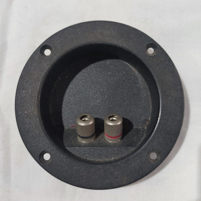 TERMINAL BOX SPEAKER BIDING GOLD DAN Silver MERAH DAN HITAM / Terminal Speaker Biasa Gold Black Bula