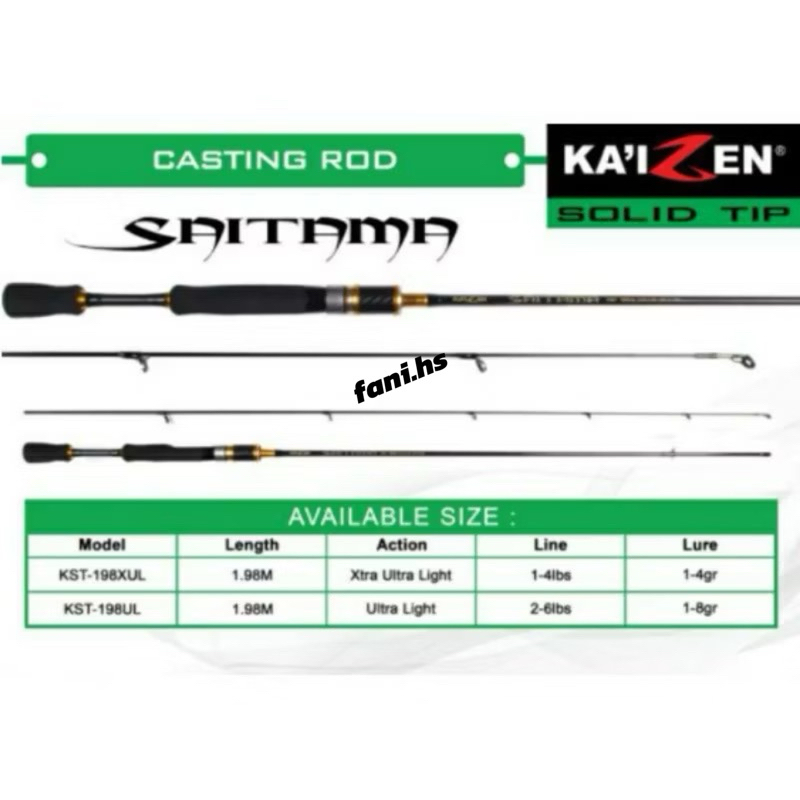 JORAN KAIZEN SAITAMA 2-6LB , 1-4lb CARBON SOLID, JORAN UL DAN XUL, JORAN ULTRALIGHT MURAH BERKUALITA