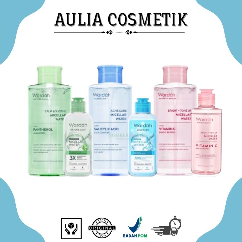 WARDAH Perfect Bright Micellar Water | Wardah Micellar Water Series
