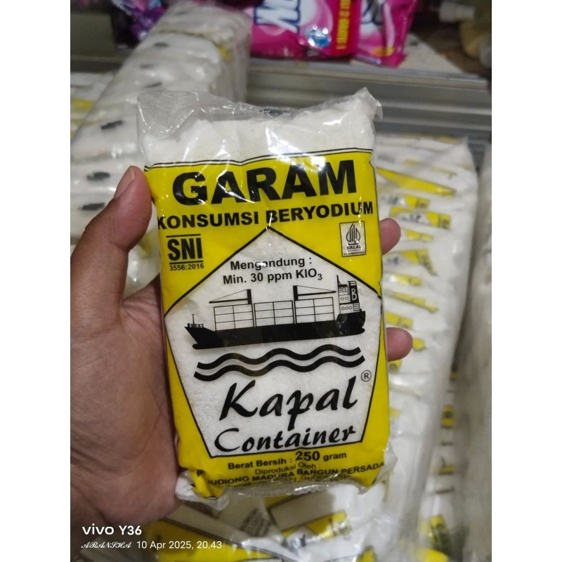 

GARAM KAPAL KONTAINER 230GRAM