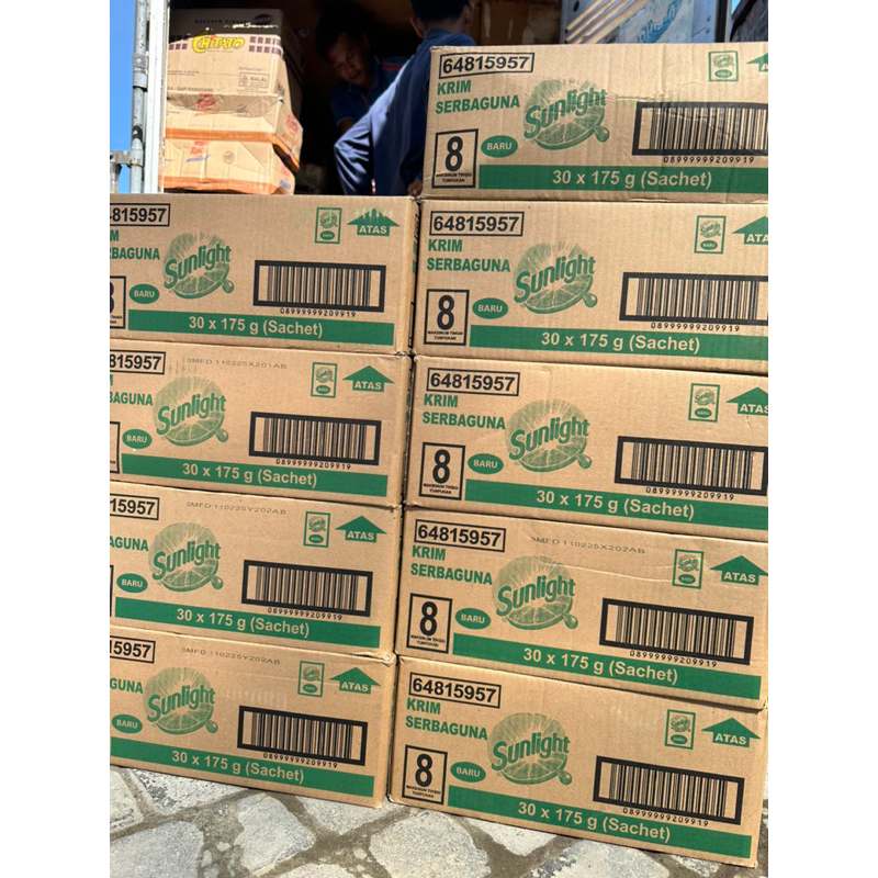 Sunlight Krim 1dus isi 30pcs kemasan 175g / SUNLIGHT COLEK 2000an / Sunlight Krim 2000