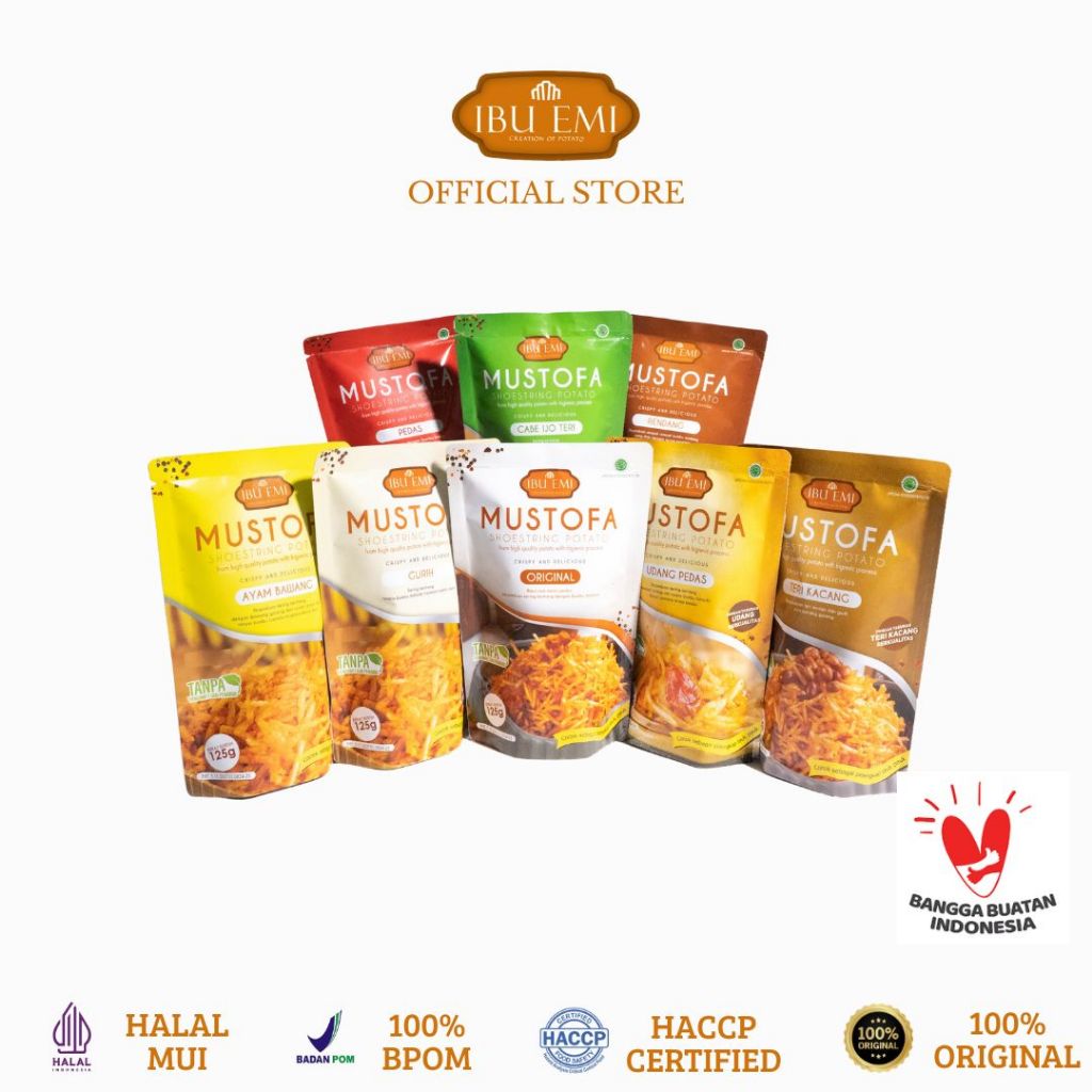 

Ibu Emi - Kentang Mustofa 100gr
