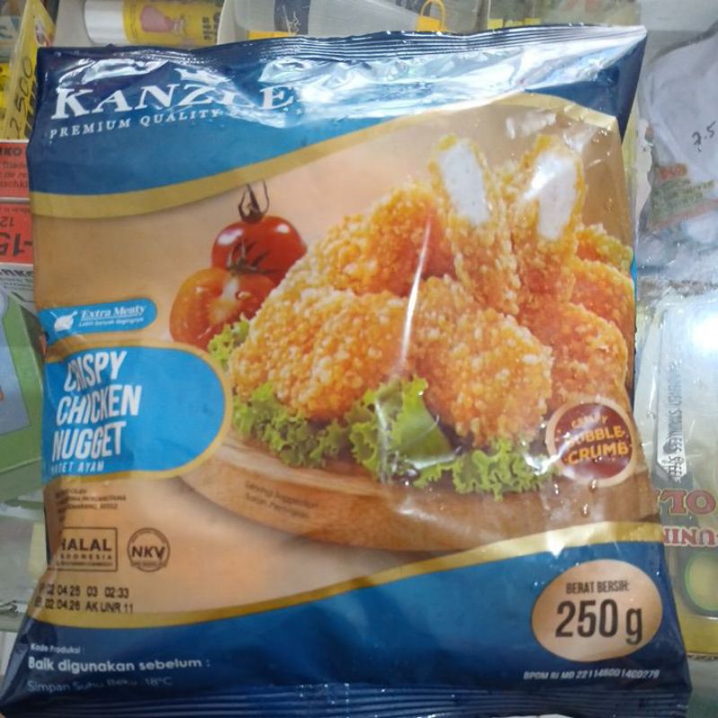 Nugget Kanzler Crispy Bubble 250 gr (Mini)