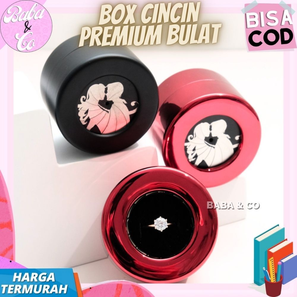 BOX CINCIN PUTAR MEWAH JEWELERY GIFT BOX CINCIN LAMARAN ROMANTIS KOTAK CINCIN PUTAR SULAP UNIK