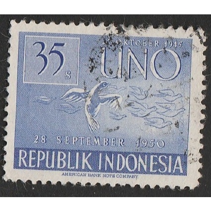 

A 11946 SATU BUAH PRANGKO INDONESIA NOMINAL 35 SEN TEMA UNO 28 SEPTEMBER 1950 DENGAN KONDISI SUDAH ADA CAP