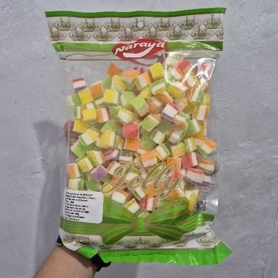 

Naraya Jelly Mini Sandwich / Love candy permen jelly gula 400gr