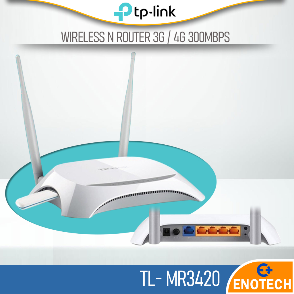 TP-LINK TL-MR3420 300Mbps Wireless N Router 3G / 4G V.5