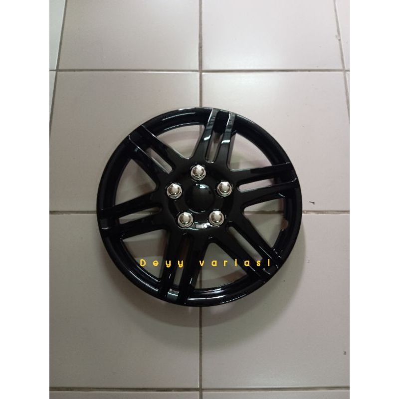 cover velg roda ayla ring 13 inch hitam