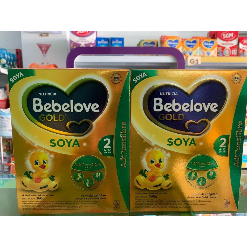 

BEBELOVE GOLD SOYA 2 6-12BLN 360G BOX