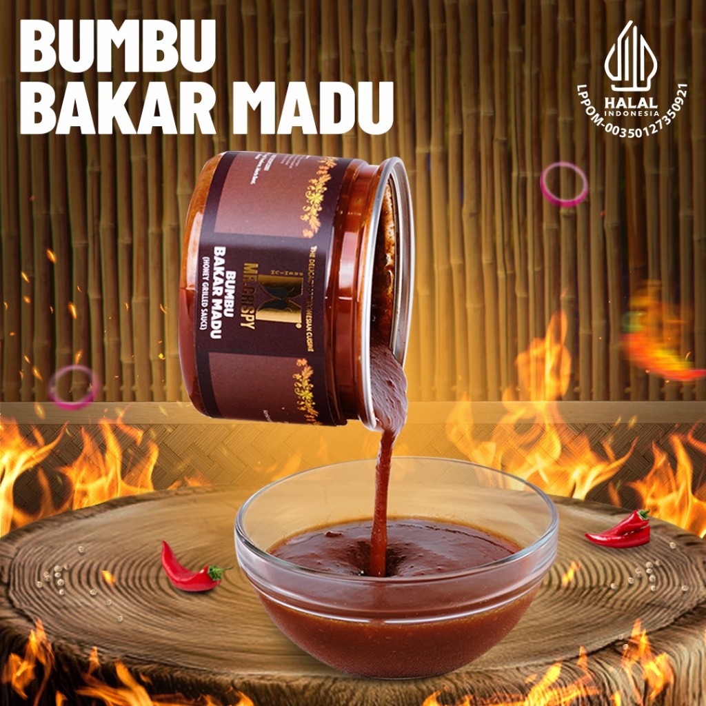 

Bumbu Bakar Saus Madu Mr.Crispy