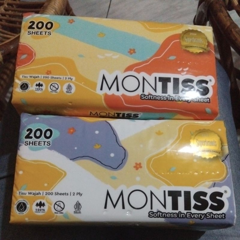 montis tisu 200 lembar