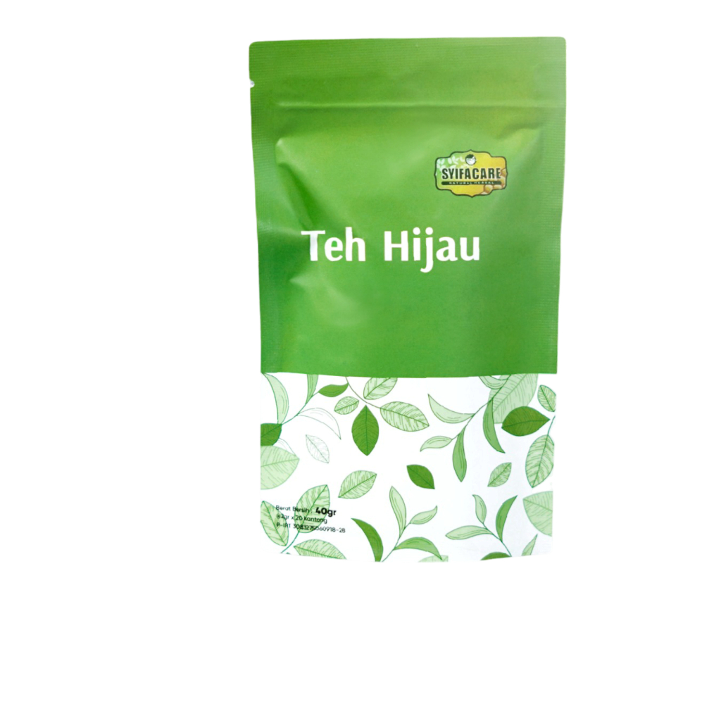 

Teh Hijau Syifacare - Teh Celup Green Tea Original I Kaya Anti oksidan dan Nutrisi - Isi 20 Tea