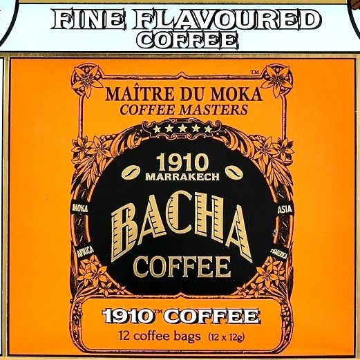 

| BACHA COFFEE | 1910 COFFEE | FINE FLAVOURED | 100 % ARABICA | - SACHET