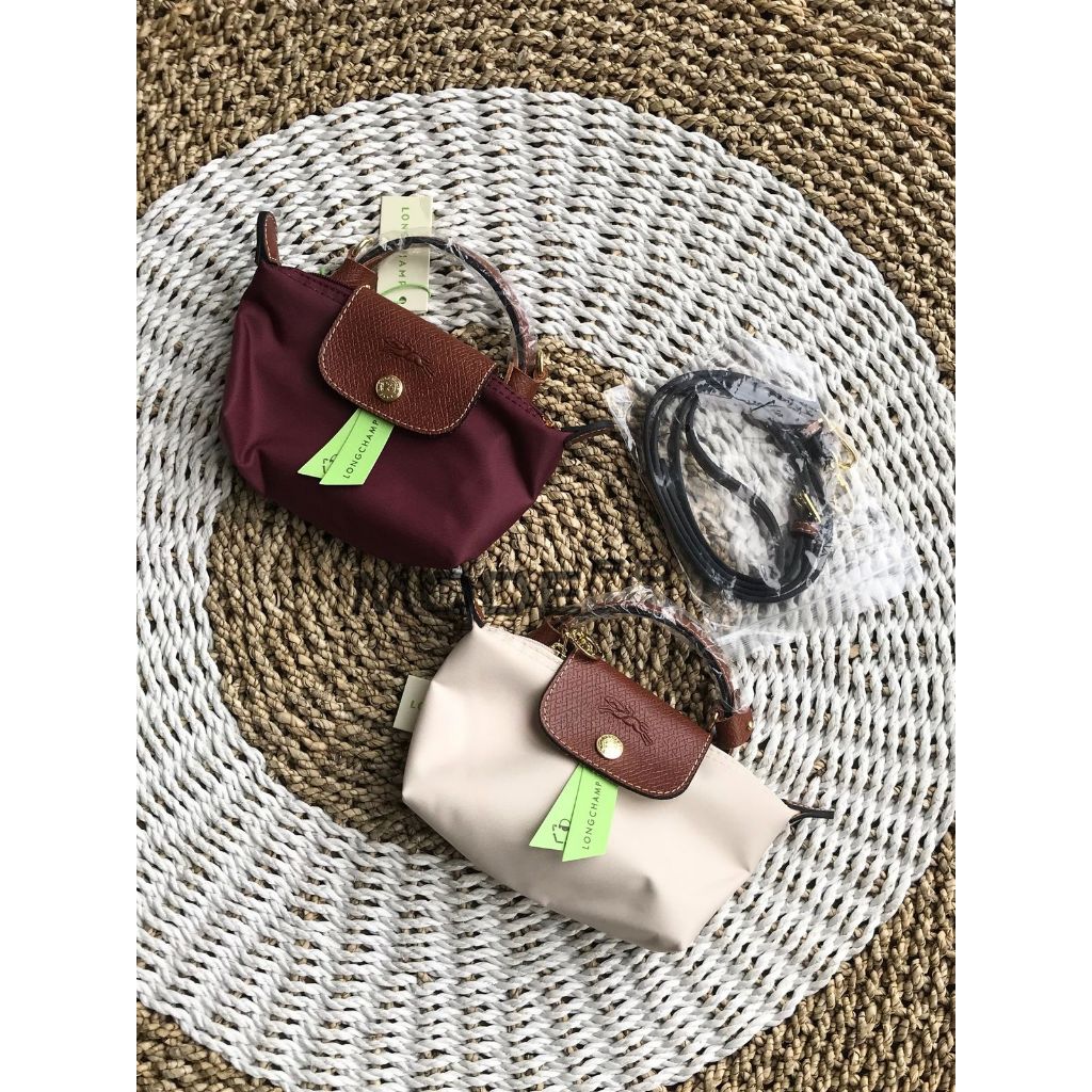 Tas Longchamp mini Sling Bag Free Tali Panjang
