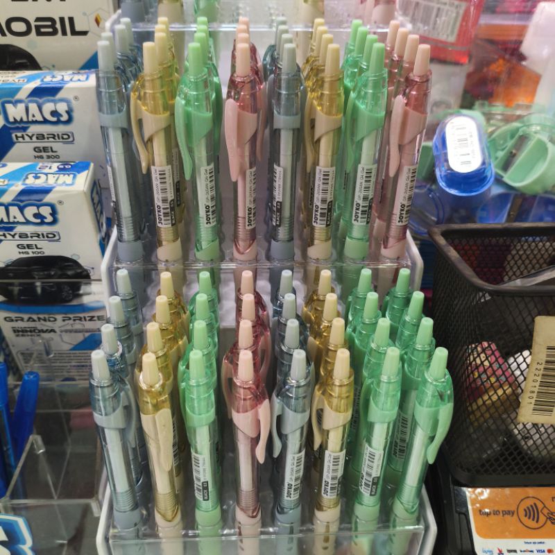 

BOLPEN JOYKO GP-265AN Q4 GEL 0,5mm tinta hitam/ pcs