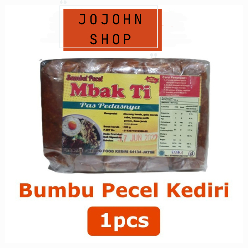 

Sambal Pecel Kediri Mbak Ti! - 200 GR BISA COD Tahan Lama