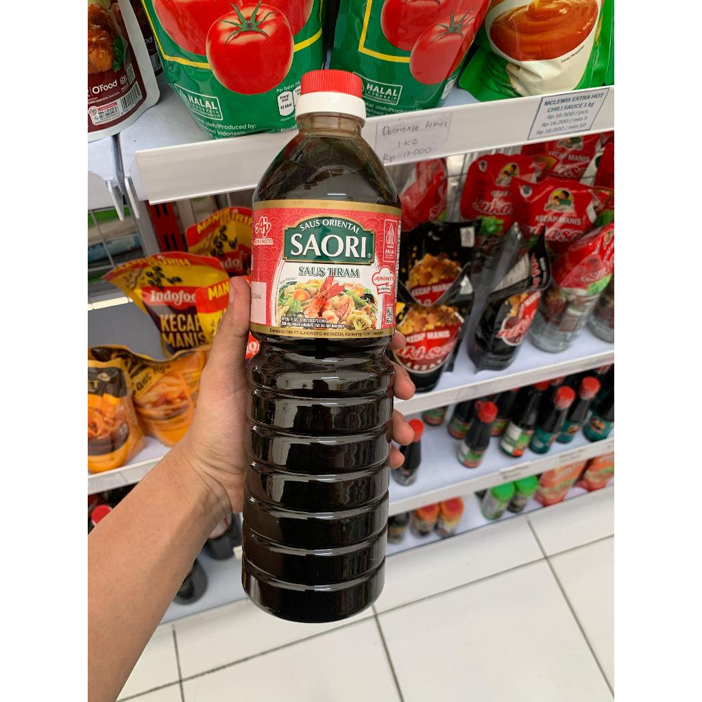 

Saori saus tiram 1 liter / saus penyedap masakan murah/Saori Saus Tiram 1000ml / Penyedap Masakan, Saus Pasta untuk Menambah Cita Rasa