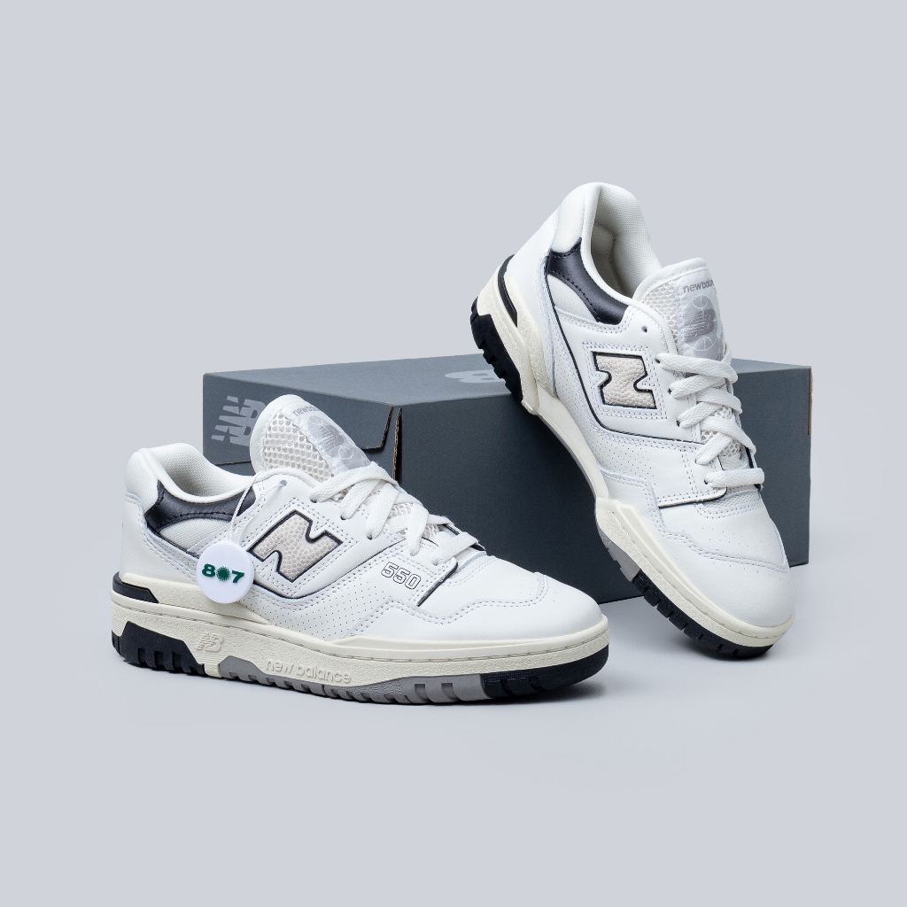 New Balance 550 Cream Black