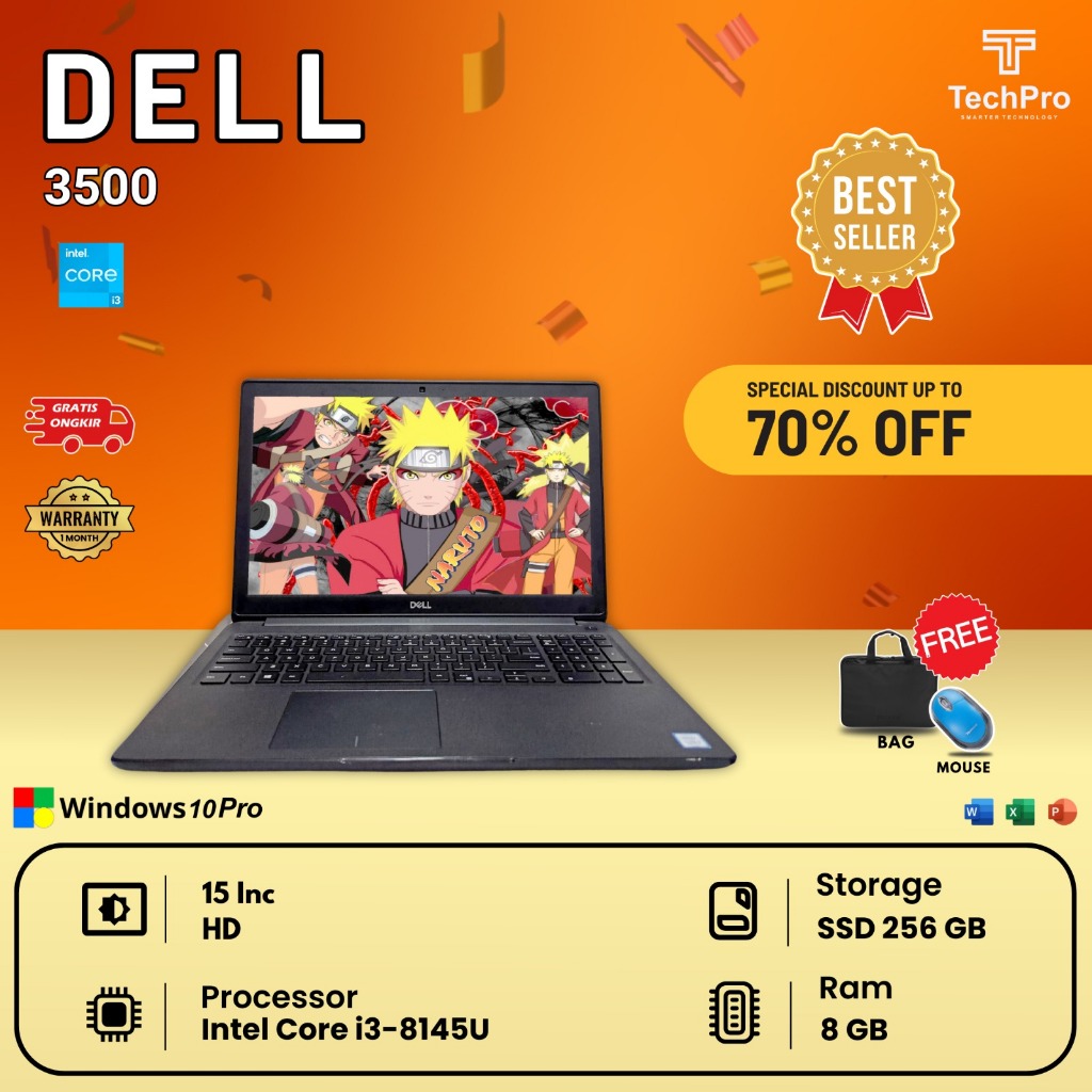 Laptop DELL Latitude 3500 Intel Core i3 Gen 8