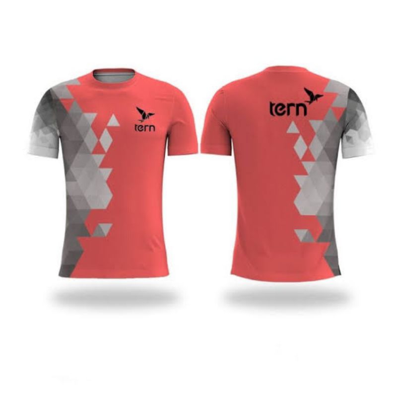 jersey Badminton baju olahraga Voli pria wanita desain custom satuan Dryfit