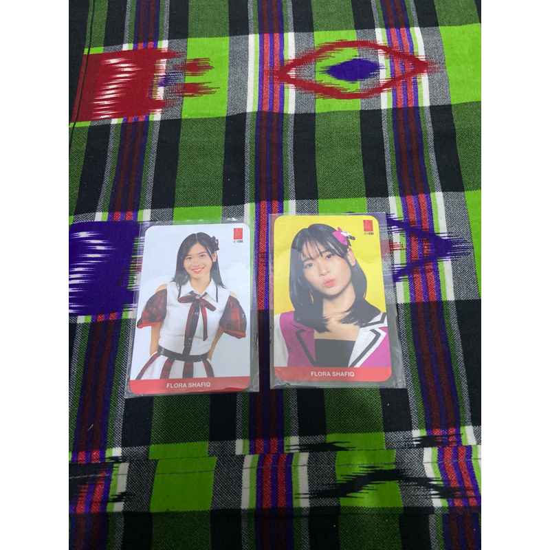 photocard flora