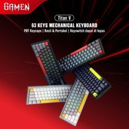 GAMEN TITAN V RGB KEYBOARD MECHANICAL