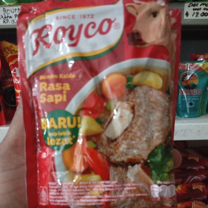 

Royco bumbu kaldu rasa sapi uk 94 gr