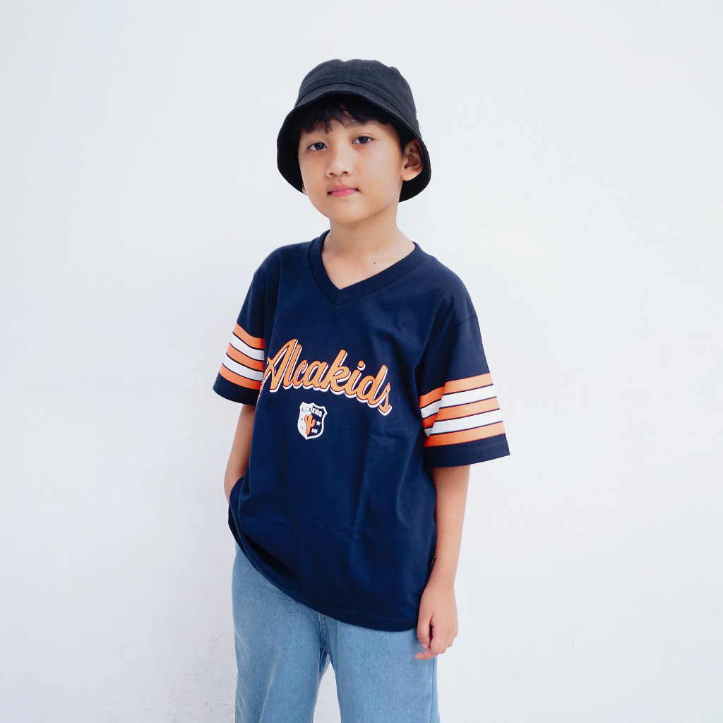 ALCA - T-SHIRT OVERSIZED ANAK - SCL NAVY