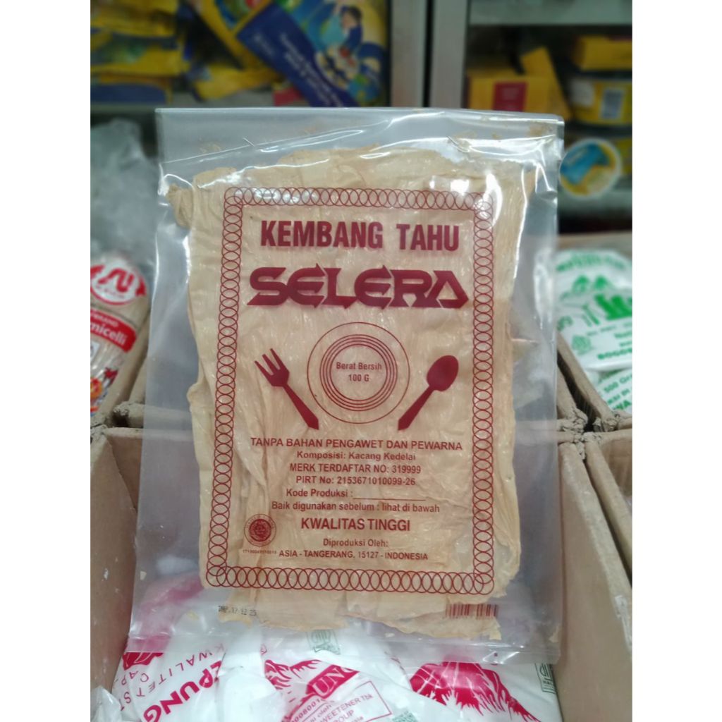 

Kembang Tahu Selera Cap Garpu Sendok berat/isi 100gr