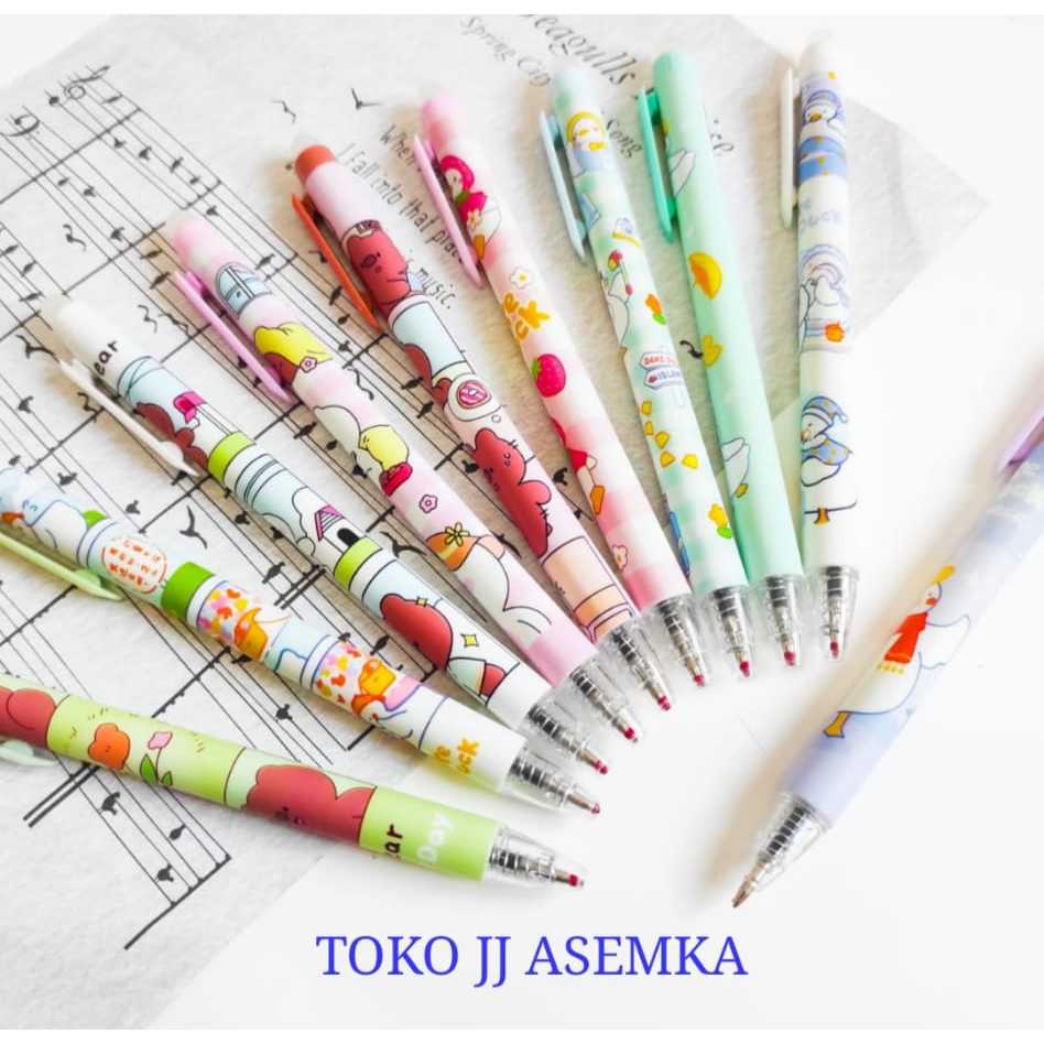 

PULPEN CETEK ERASABLE BERUANG BEBEK LUCU UNIK KARAKTER ALAT TULIS SEKOLAH TERMURAH