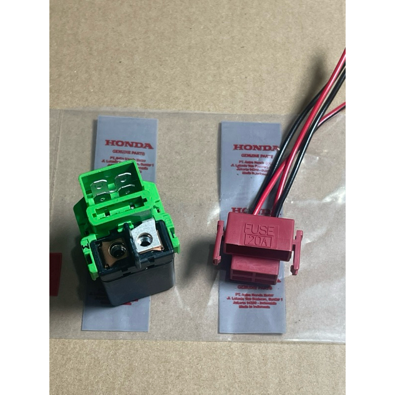 bendik stater switch stater relay set soket CB 150R CB 150 CBR 150 old original honda