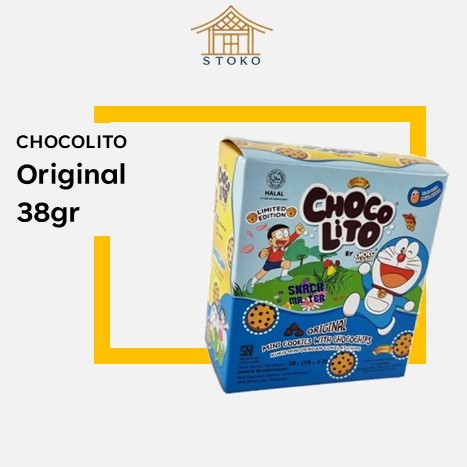 

Chocolito Cookies Cokelat 38gr – Camilan Mini Cookies, Cokelatnya Nendang