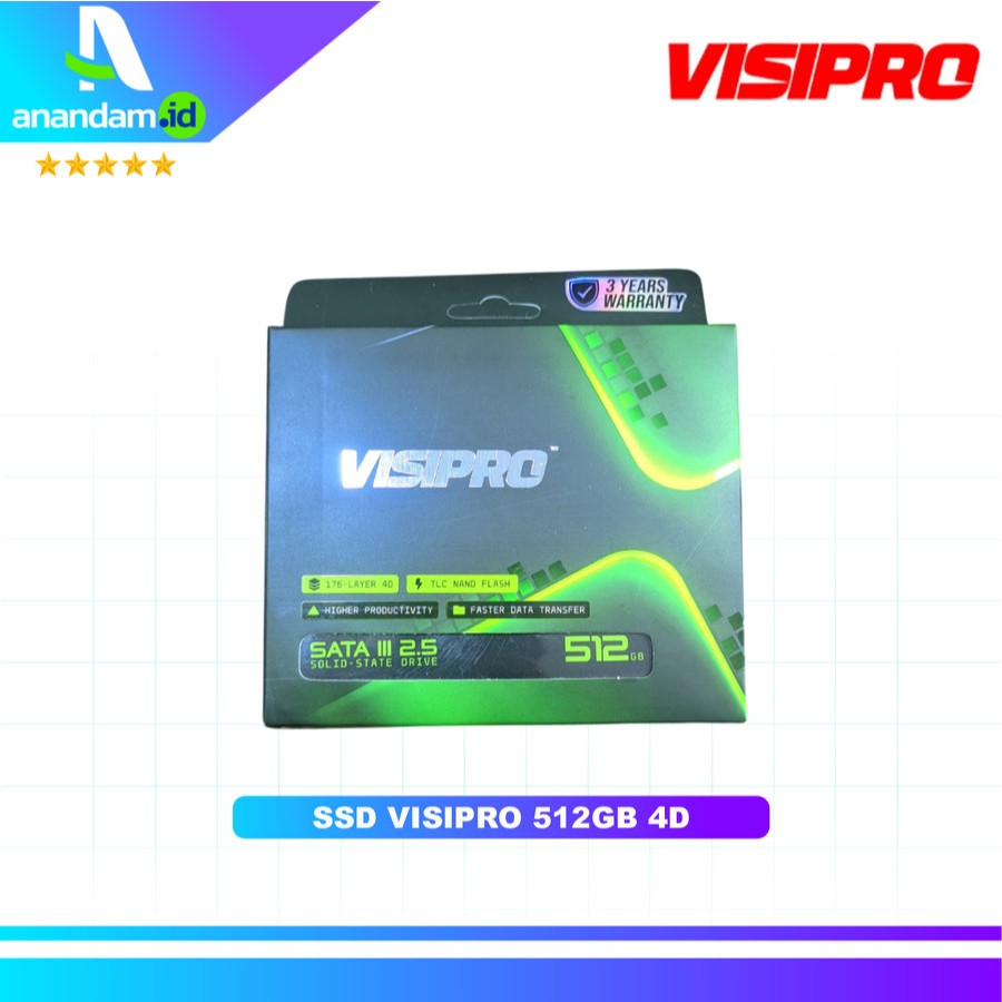 SSD VISIPRO 512GB 4D-512GB