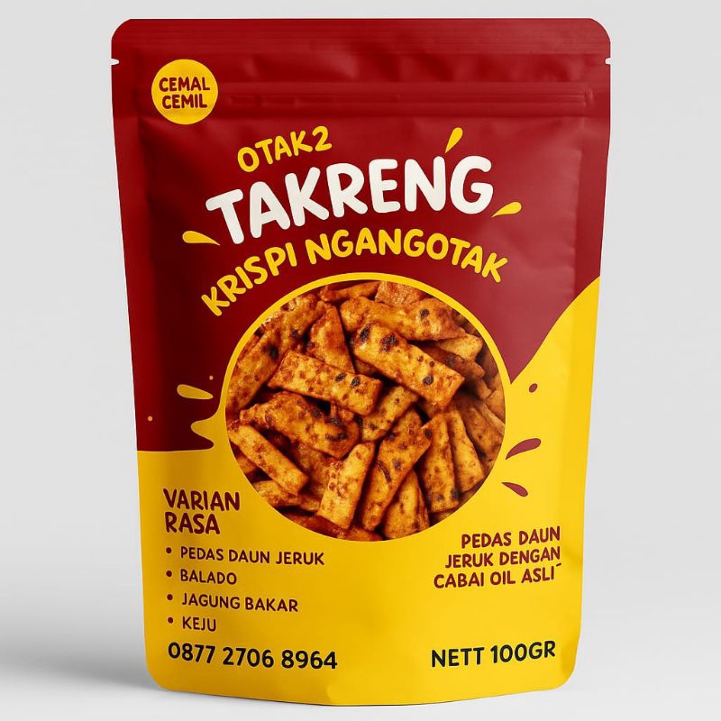 

Otak otak crispy varian pedas daun jeruk