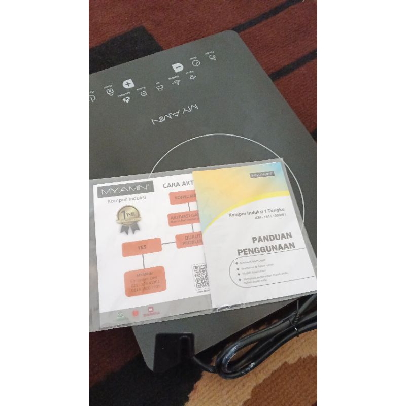 Kompor induksi portable elektrik myamin