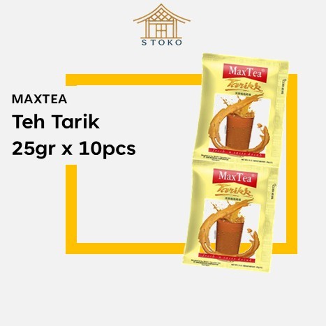 

Maxtea Lemon Tea & Teh Tarik – 1 Renceng Minuman Serbuk Segar & Creamy