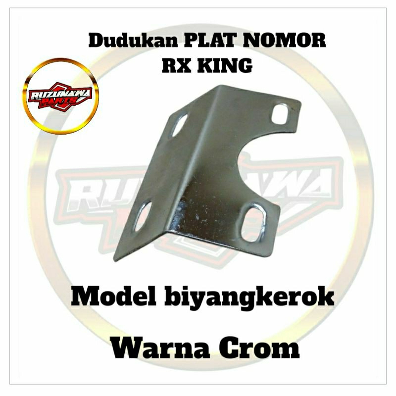 DUDUKAN PLAT NOMOR RX KING MODEL BYANGKEROK BYANGKEROK