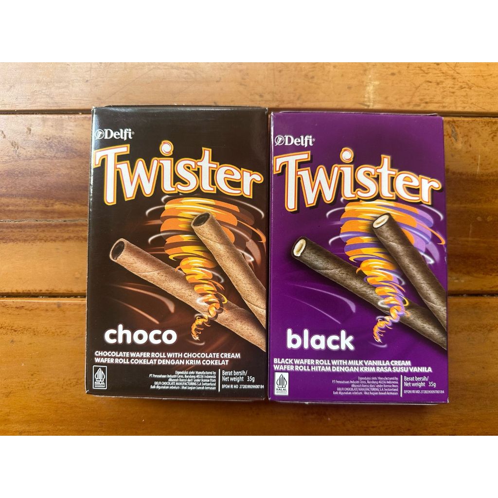 

Delfi Twister Choco Black 35g