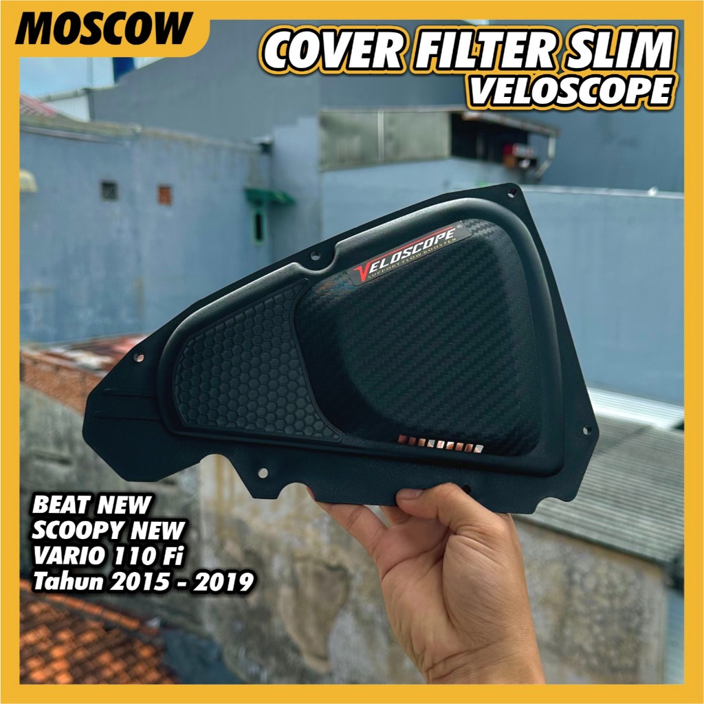 COVER TUTUP FILTER BEAT NEW FI ESP ECO POP STREET 2015 - 2019 VARIO 110 FI 2015 - 2019 SCOOPY NEW 20